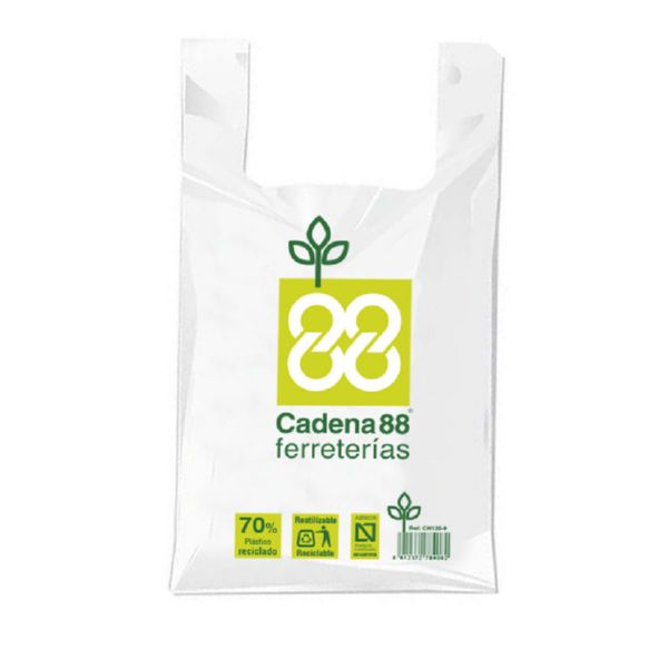 Bolsa ecol?gica Cadena88 tipo camiseta