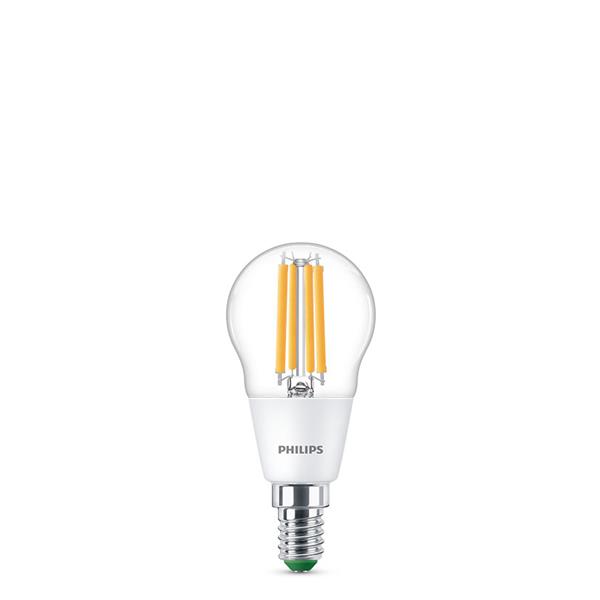 Bombilla esf&eacute;rica E14 PHILIPS ultraefici