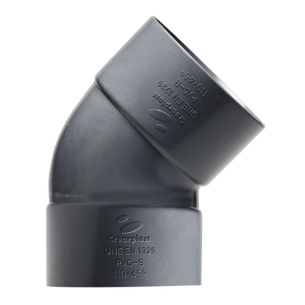 Codo 45&ordm; HH PVC CREARPLAST Crearflex