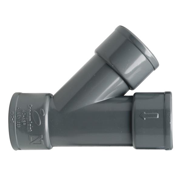Derivaci&oacute;n simple 45&ordm; HH PVC CREARPLAST 