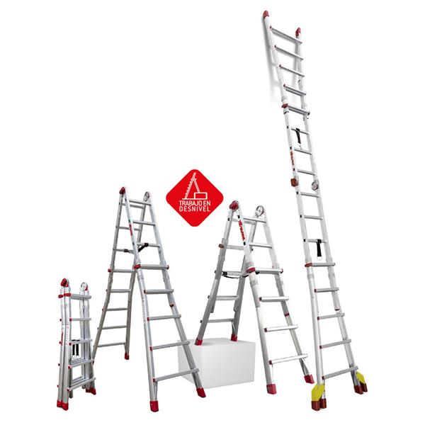 Escalera profesional telesc&oacute;pica FARAONE