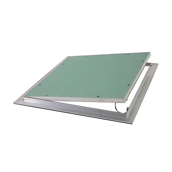 Trampilla registro aluminio DESA 13 ECO. 200x200mm. Carton yero hidrof