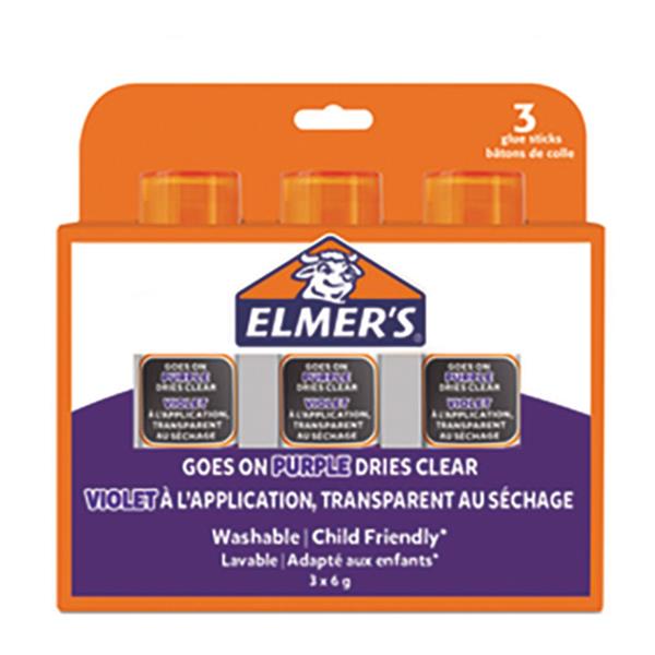Barra pegamento Elmers. 3 unidades.