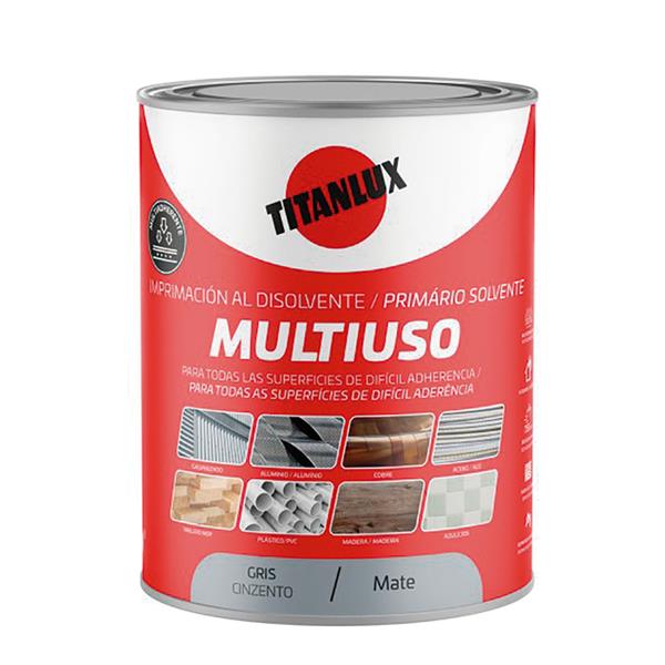 Imprimacion anticorrosiva al disolvente de secado rapido.gris 750ml TI