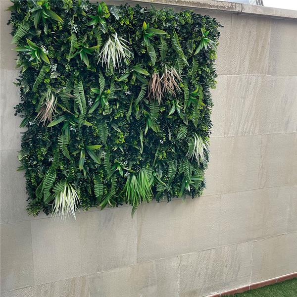 Jardin vertical otono 100X100 cm.