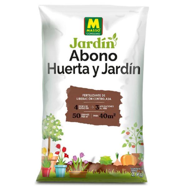 Abono polivalente granulado universal 2 Kg.