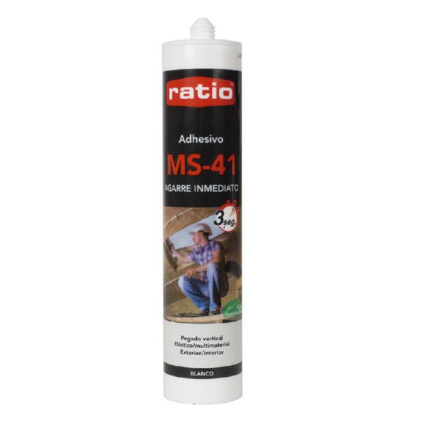 Adhesivo sellador MSP Inmediato.Blanco. 290 ml