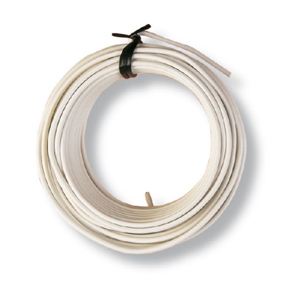 ALAMBRE H&ordm;.PLAST.BLANCO ROLLO 50M.
