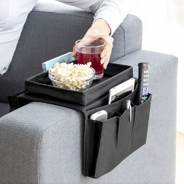 Bandeja para sofa. Organizador mandos