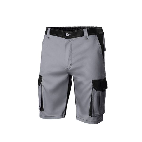 Bermuda multibolsillos RB-1 gris/negro T/40