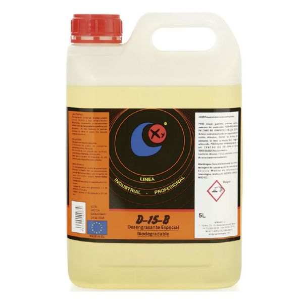Desengrasante biodegradable neutro 5 l. Especial Hidolimpiadoras