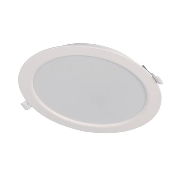 Downlight redondo Led DUOLEC Oporto II, empotrar 4000K 12W blanco