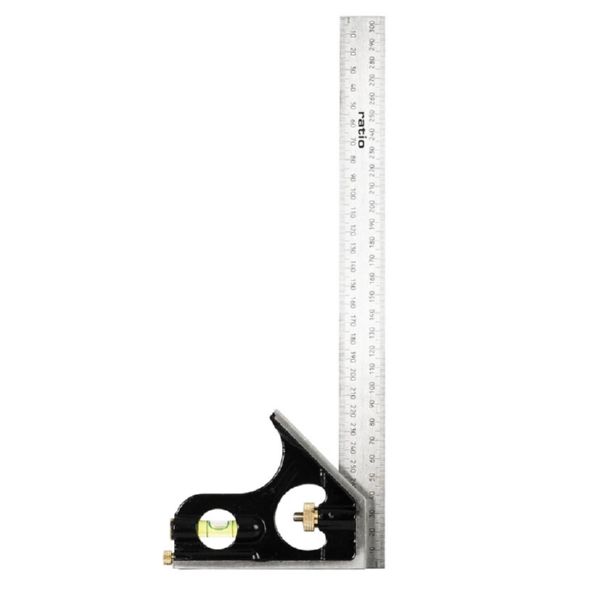 Escuadra combinada 30 cm. RATIO.