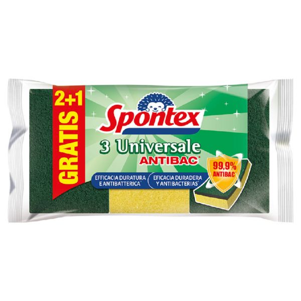 Estropajo salvaunas universal, jgo. 3 unidades