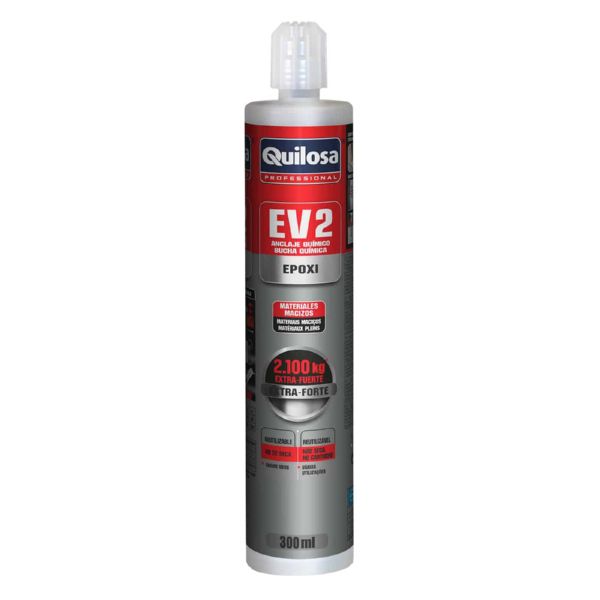 EV2 ANCLAJE QUIMICO EPOXI Cartucho 410 ml Gris Claro