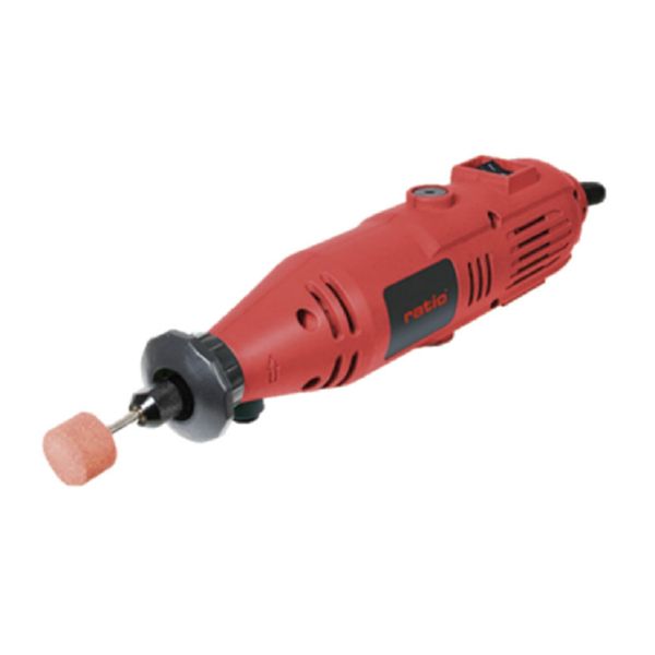 Minitaladro MNT130NM 130W eje flexible estuche con 233 accesorios