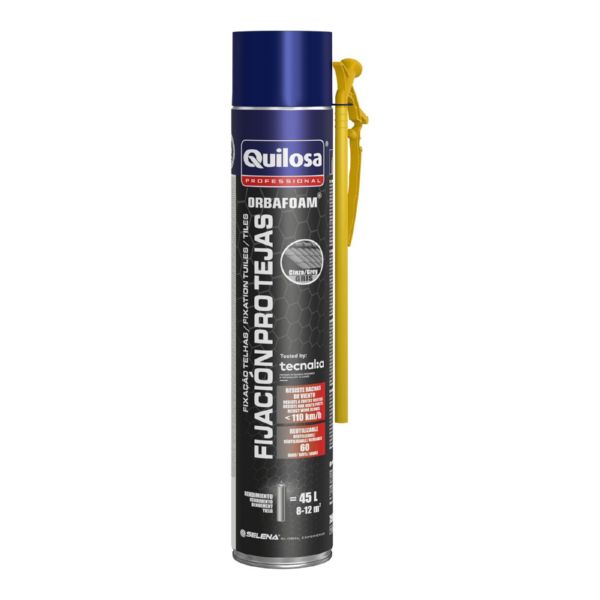 ORBAFOAM O2 TEJAS C&Aacute;NULA ROJA Aerosol 750 ml Rojo Teja
