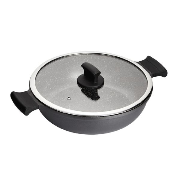 Serie Absolut Black. Cacerola baja 28 cm.