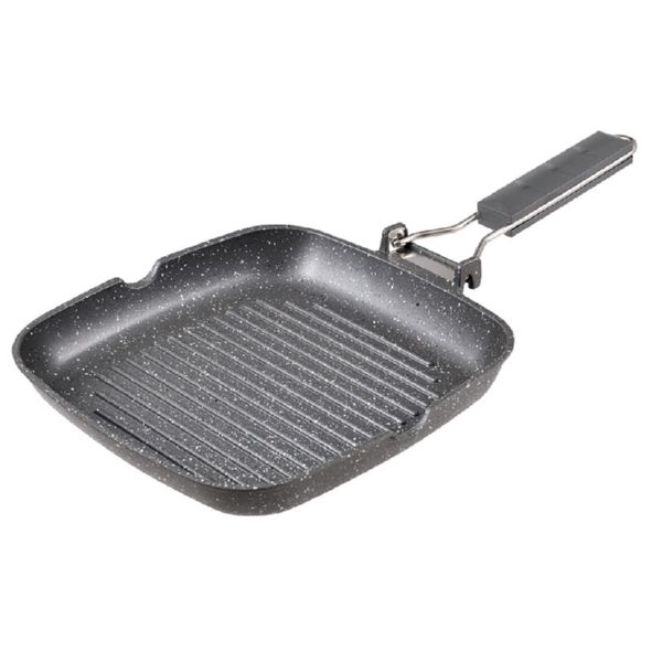 Serie Orion. Asador aluminio forjado 24x24 cm.