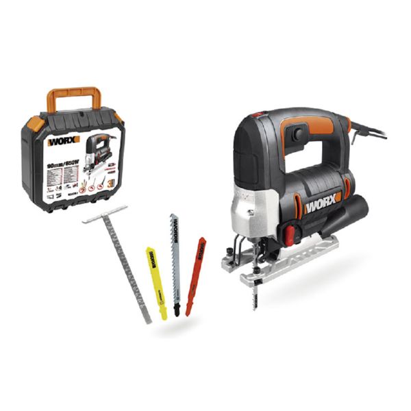 Sierra caladora pendular WX478 650W con 3 hojas