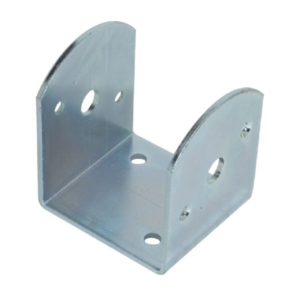 Soporte de viga inclinado "U" .90x90xh 90. 10 uni.