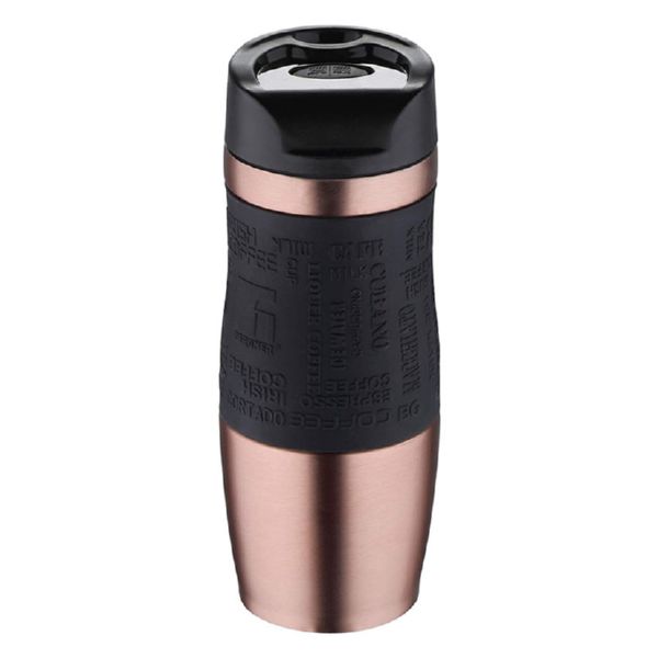 Termo mug 400 ml. a. inox. negro