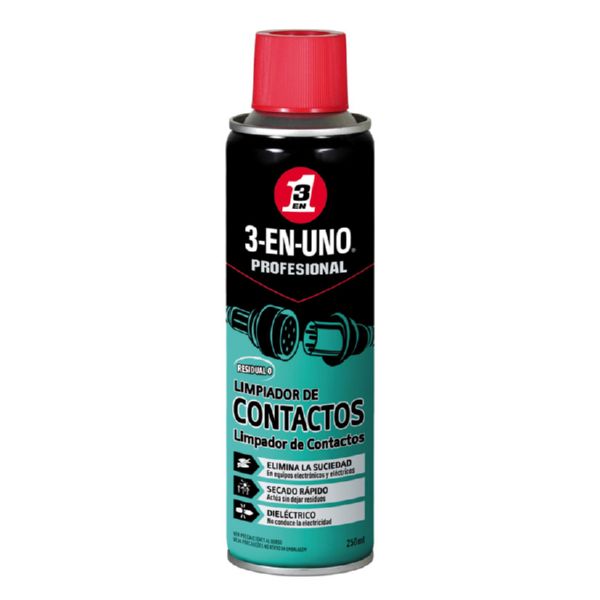 WD-40 3 EN UNO LIMPIA CONTACTOS 250ML 