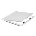 Trampilla registro metalica DESA Classic. 200x200mm. Lacada. Color bla