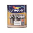 Esmalte de interior para radiadores BRUGUER 750 ml. Satinado blanco