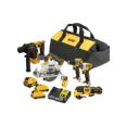 KIT DEWALT 6 PIEZAS 12V XR BRUSHLESS CORDLESS TOOL